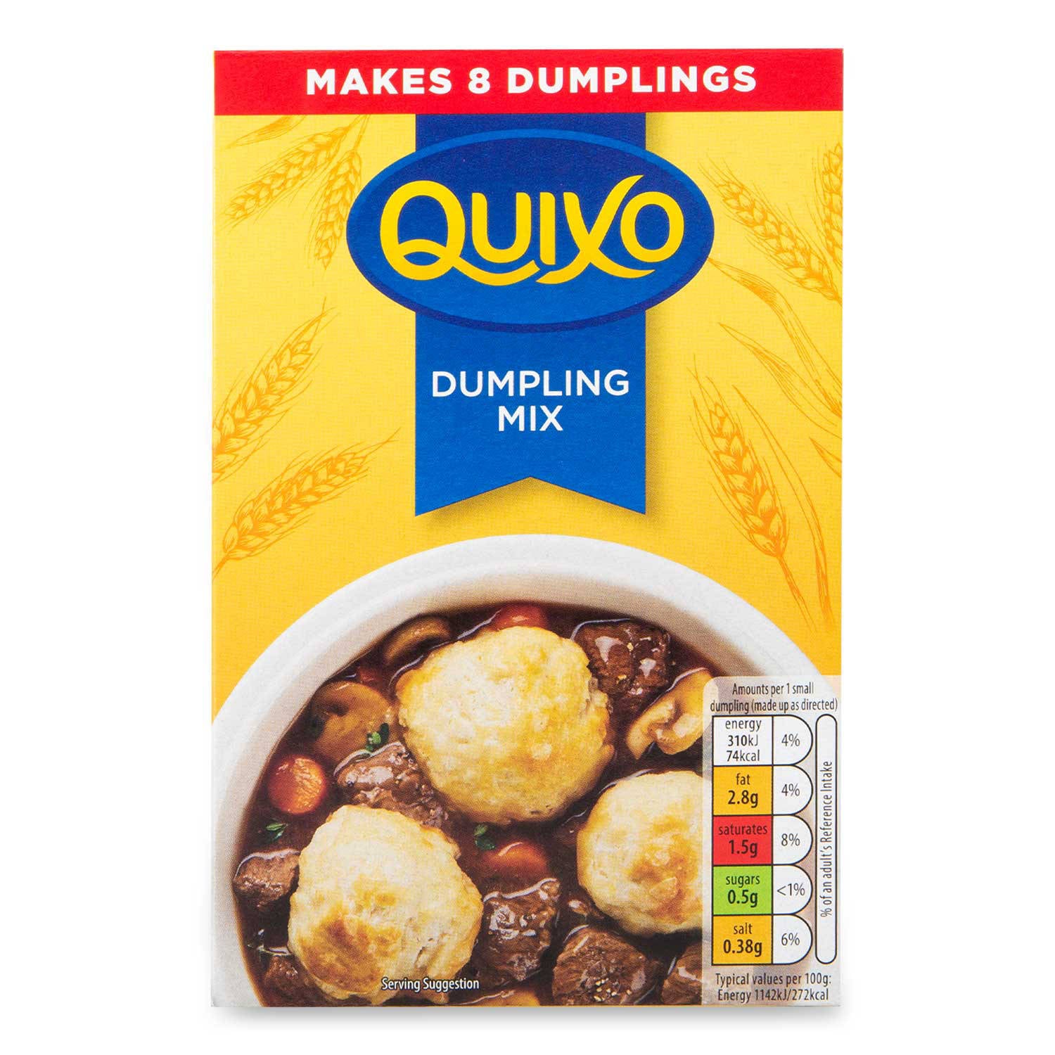 Dumpling mix for making traditional dumplings (British brand)