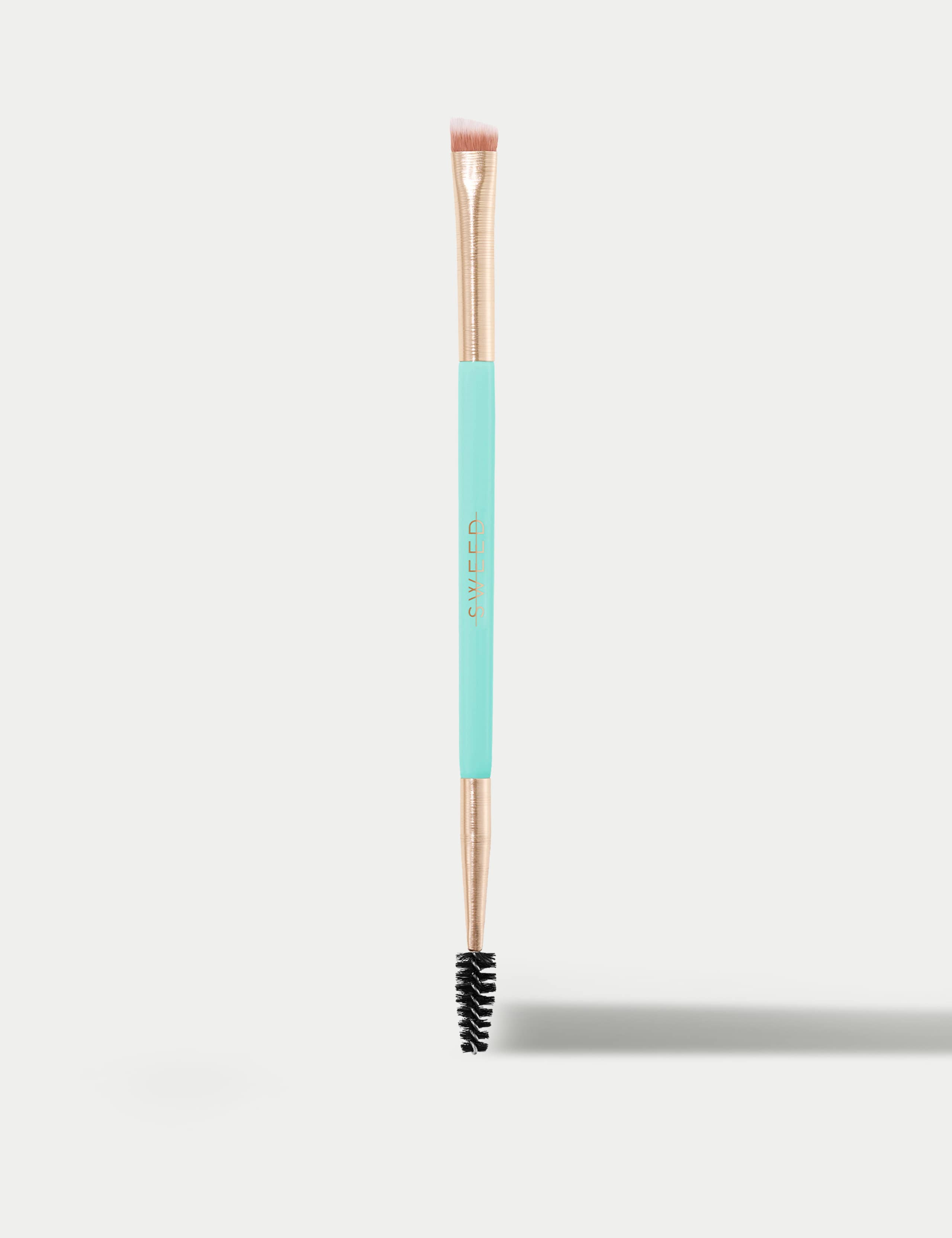 Sweed brow and liner brush with spoolie, imported from the UK