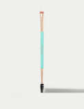 Sweed brow and liner brush with spoolie, imported from the UK