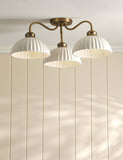 Laura Ashley Durford semi flush ceiling light 48cm, imported from the UK