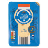 Dutch Maasdam cheese 16 slices, imported from the UK