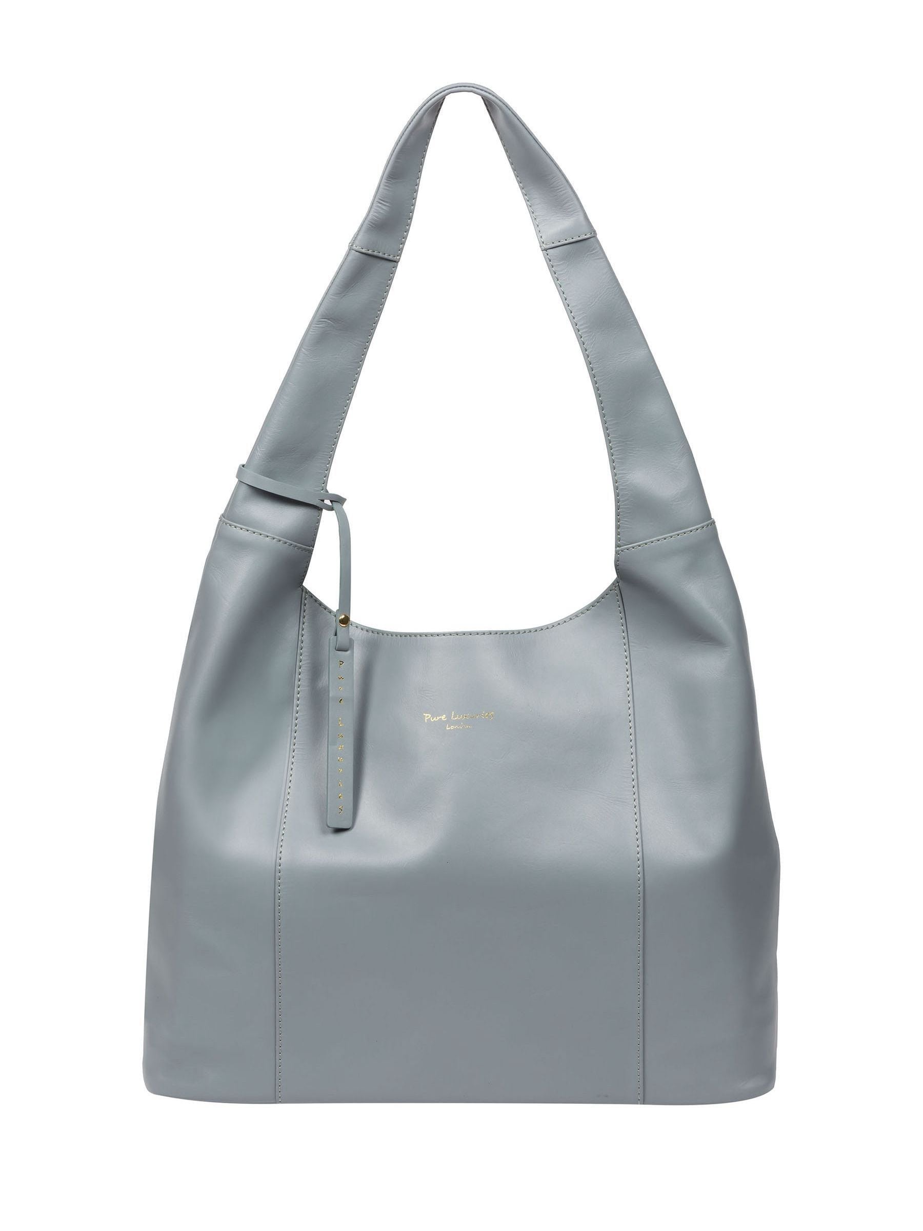 Pure Luxuries London Nina shoulder bag sky blue (British brand)
