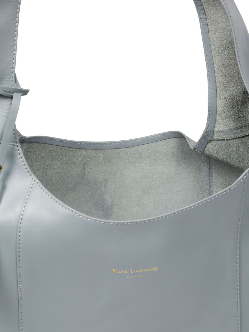 Pure Luxuries London Nina shoulder bag sky blue (British brand)