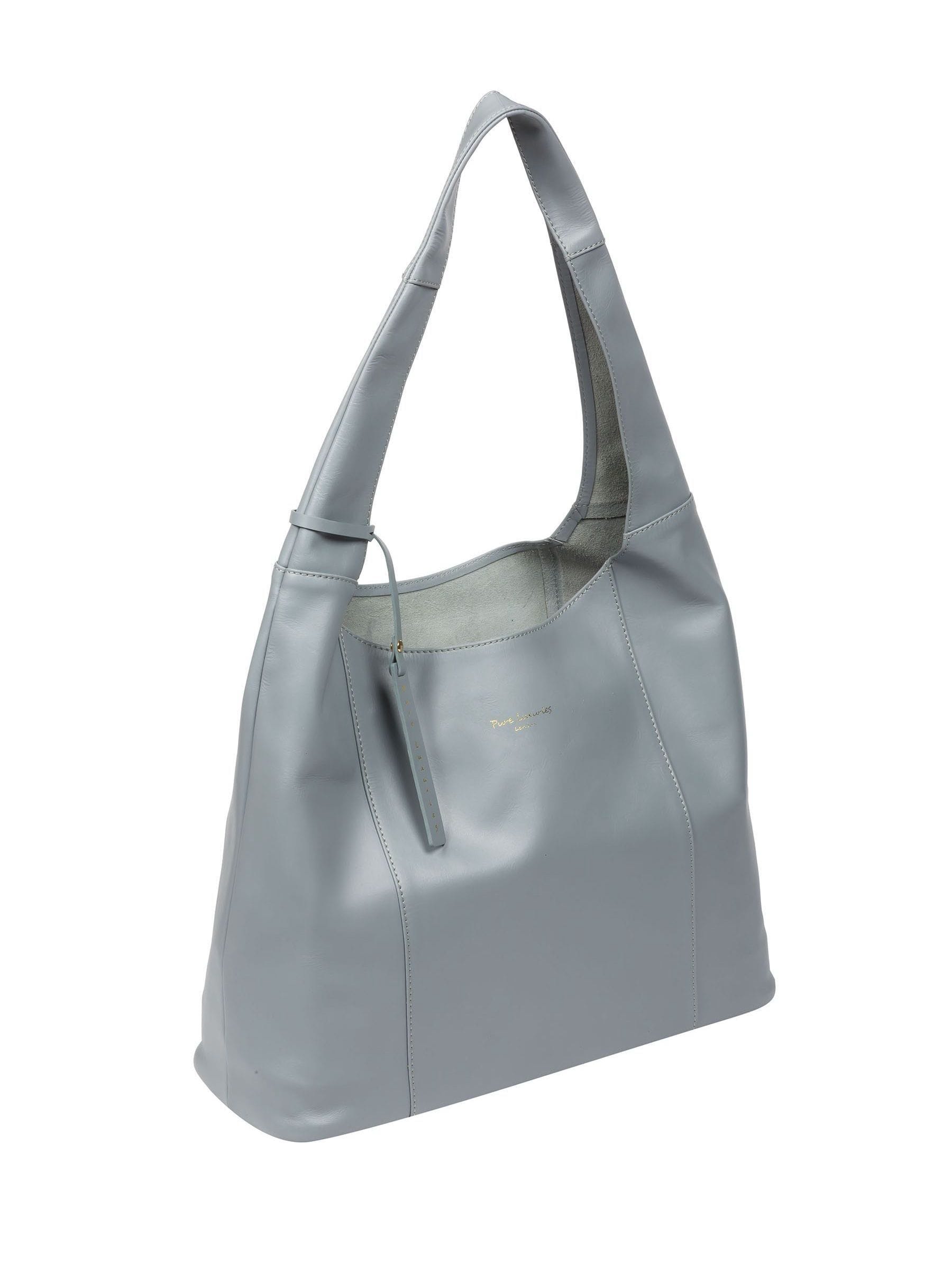 Pure Luxuries London Nina shoulder bag sky blue (British brand)