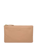 Pure Luxuries London Black Wilmslow Nappa Leather Clutch Bag