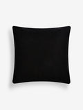 Monochrome geometric jacquard cushion 50x50cm (British brand)