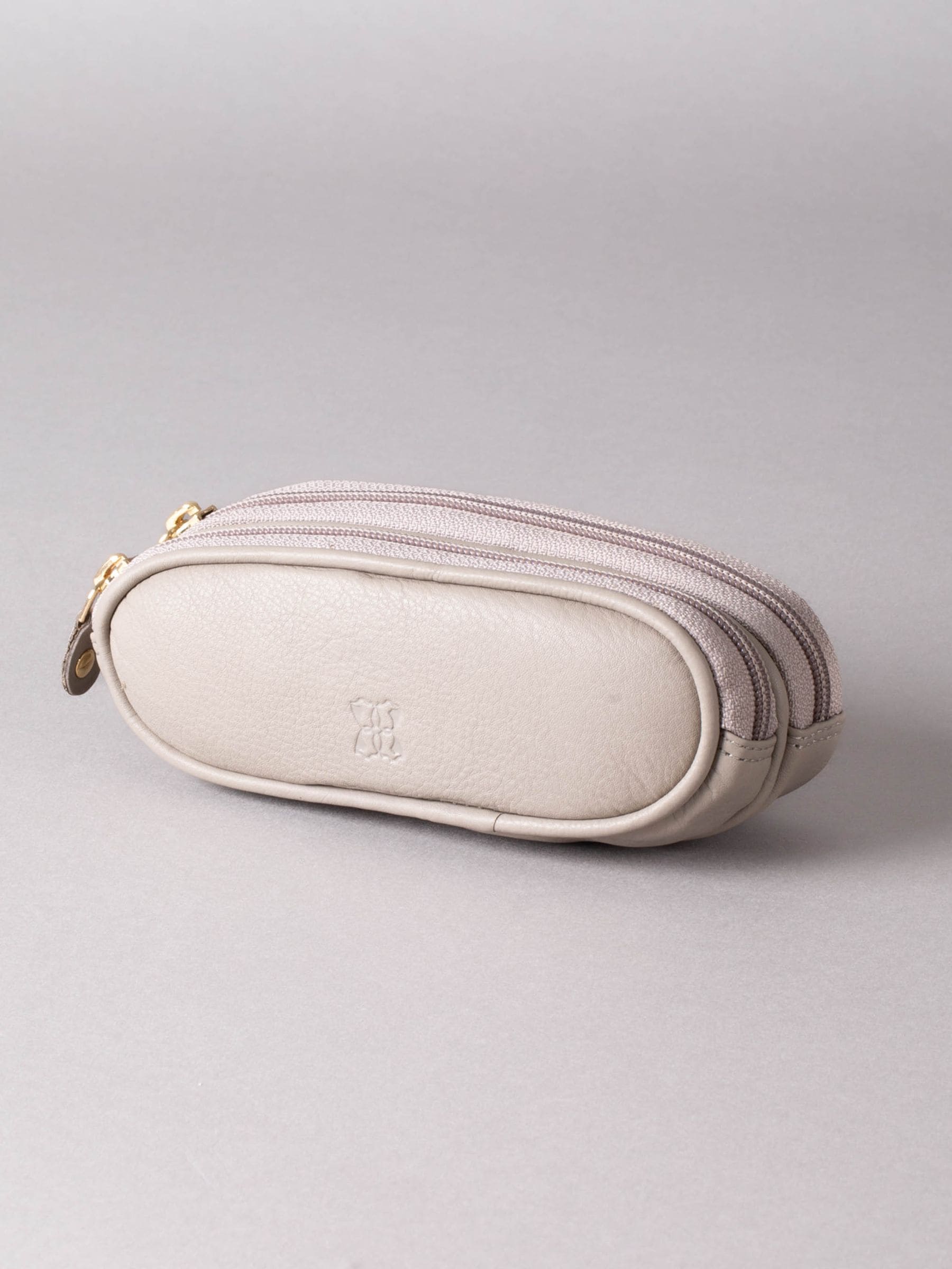 Lakeland Leather Mauve Double Glasses Case
