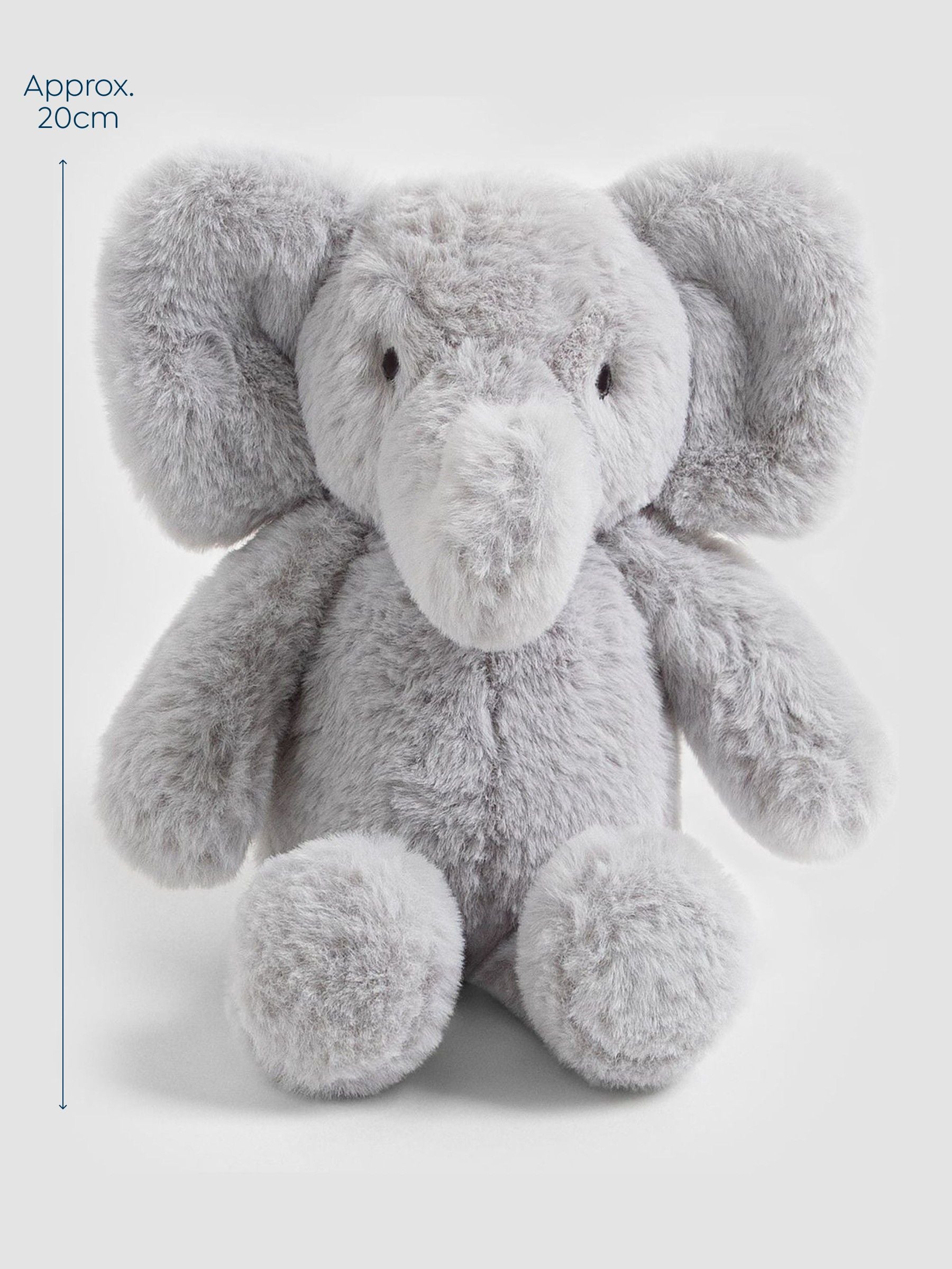 JoJo Maman Bébé Ettie Elephant soft toy plushie small - British product