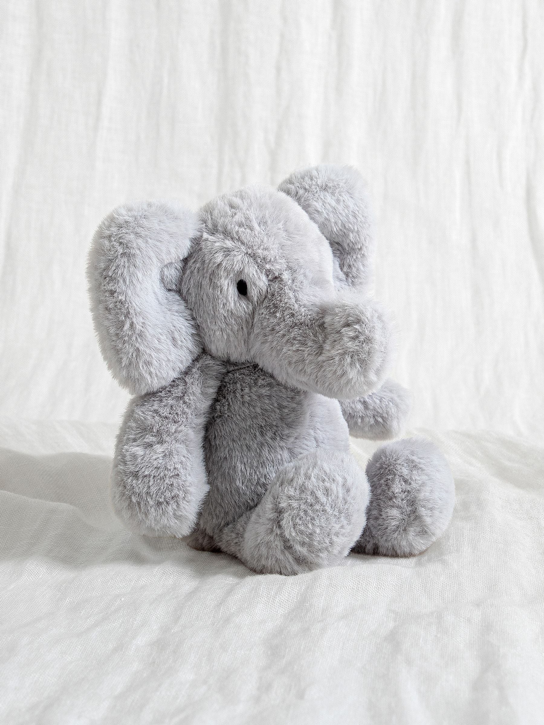 JoJo Maman Bébé Ettie Elephant soft toy plushie small - British product