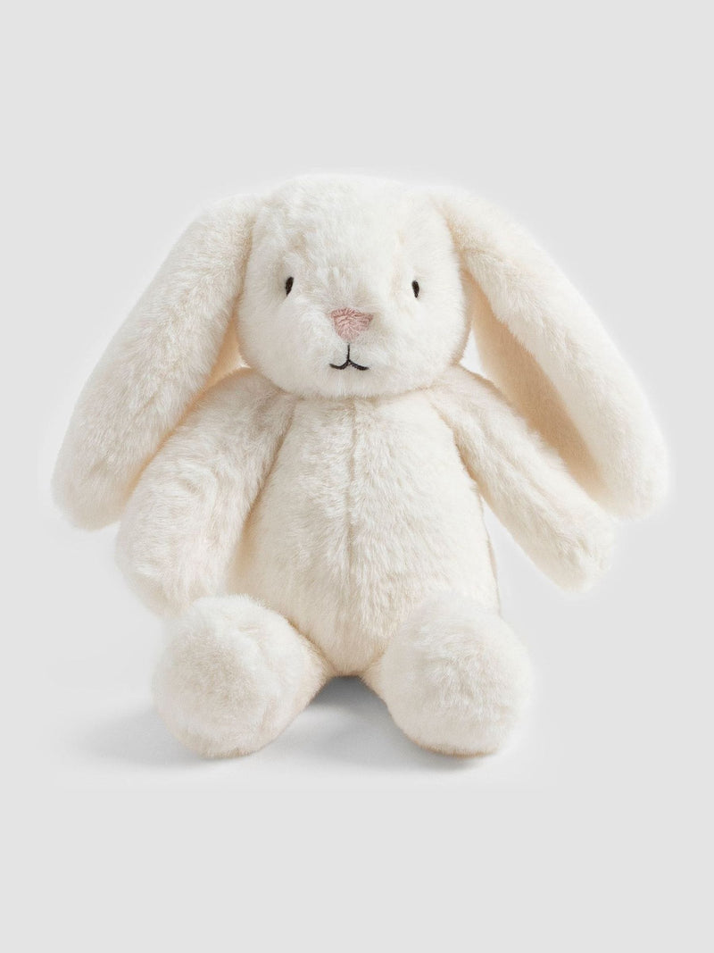 JoJo Maman Bébé Betsy White Bunny Soft Toy Plushie - Small