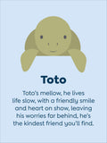 JoJo Maman Bébé green Toto Turtle soft toy small - British product