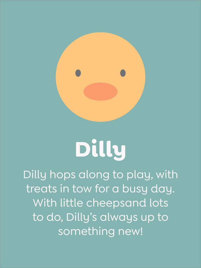 JoJo Maman Bébé Dilly Chick plushie (British brand)