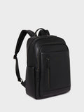Osprey London Hudson black leather backpack, imported from the UK