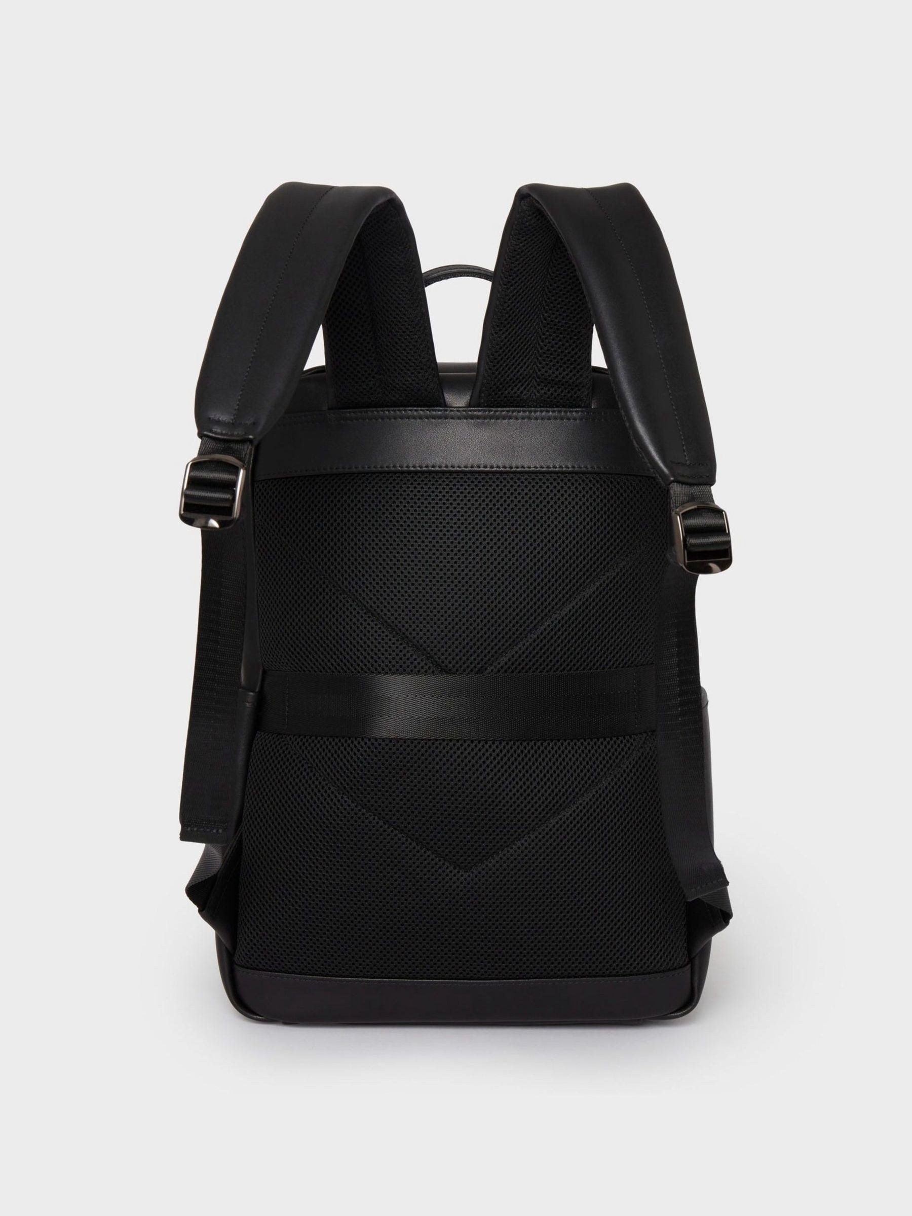 Osprey London Hudson black leather backpack, imported from the UK
