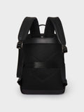 Osprey London Hudson black leather backpack, imported from the UK