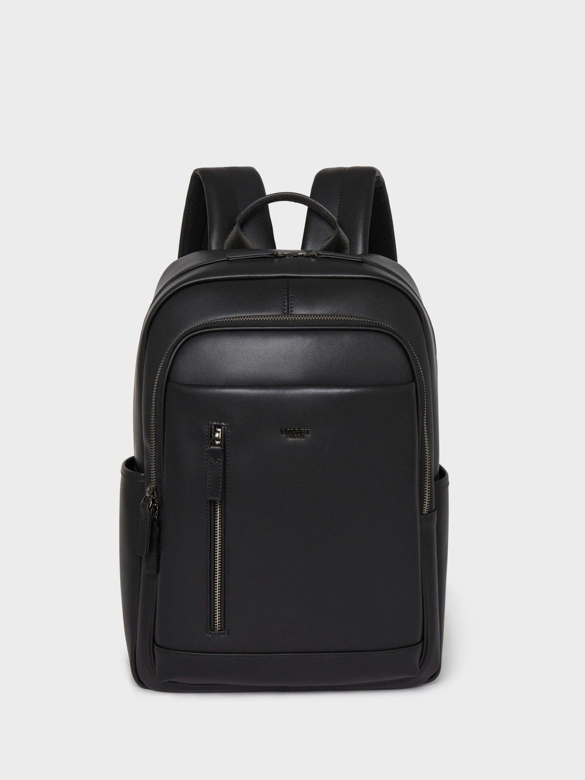 Osprey London Hudson black leather backpack, imported from the UK