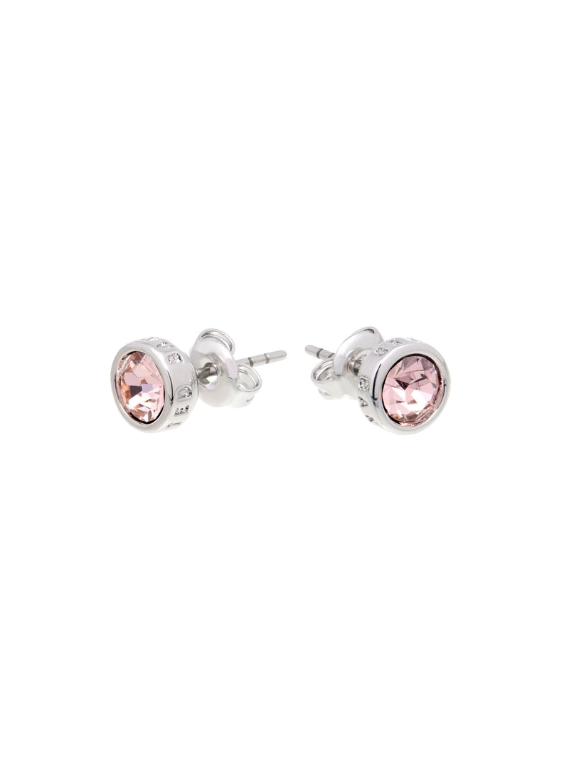 Ted Baker silver tone rose stud earrings (British brand)