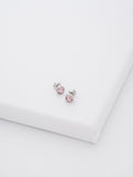 Ted Baker silver tone rose stud earrings (British brand)