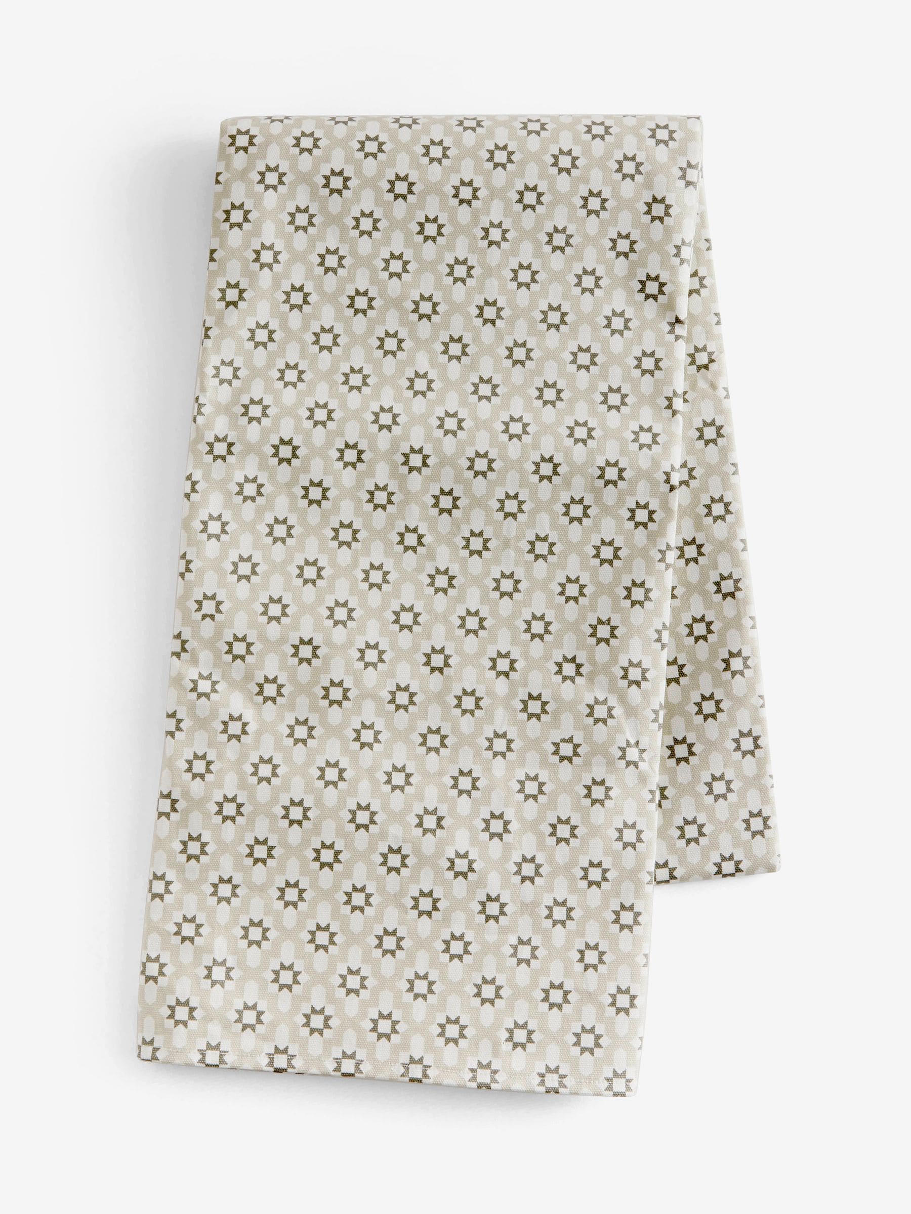 Natural micro tile wipe clean tablecloth - British product