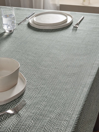 Next Anthrazitgrau Chevron Abwischbare Tischdecke- Online kaufen bei McGrocer