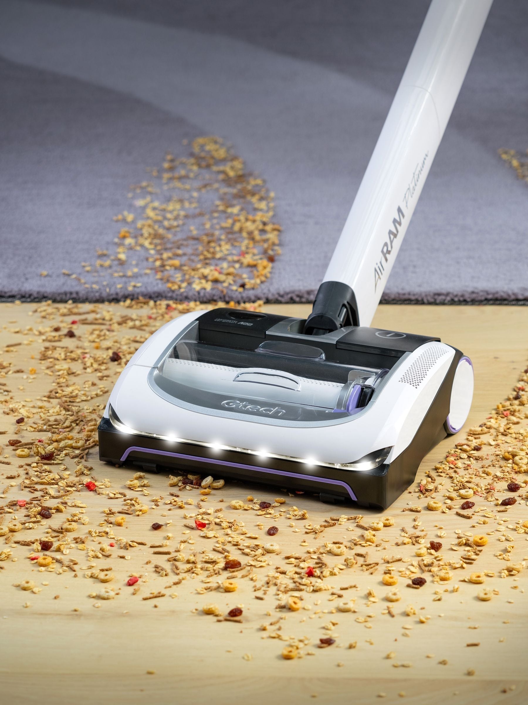 GTECH AirRAM Platinum anti hair wrap cordless vacuum (British brand)