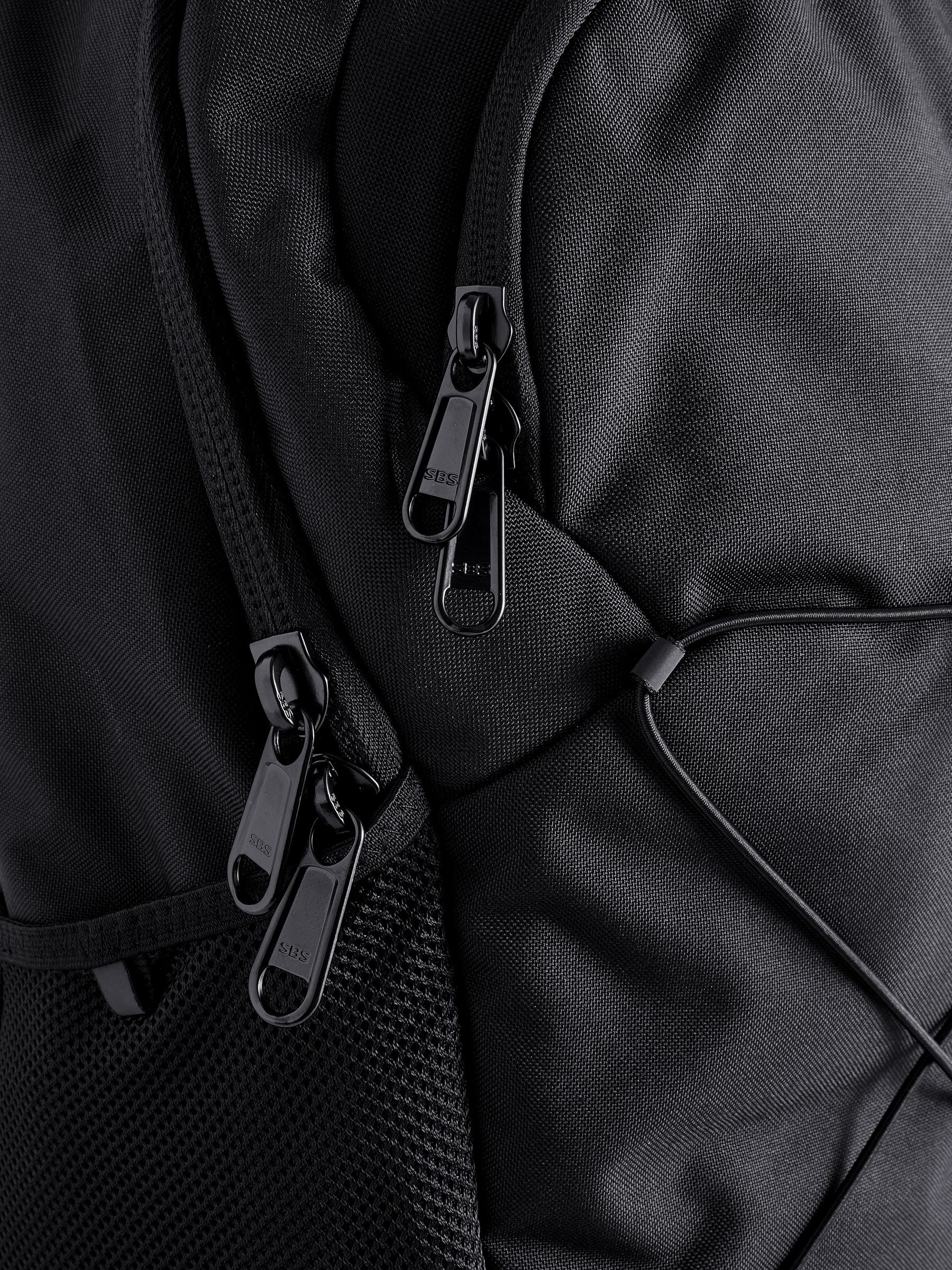 The North Face black Rodey backpack with laptop sleeve - British product