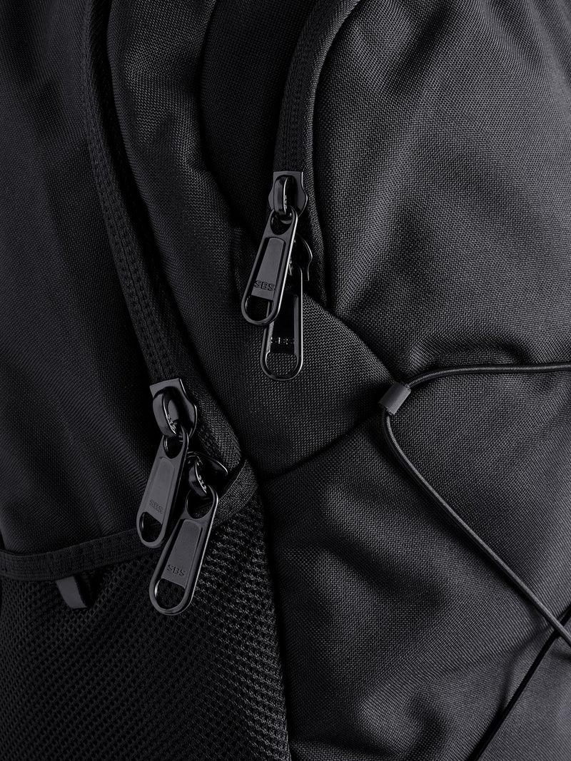 The North Face black Rodey backpack with laptop sleeve - British product