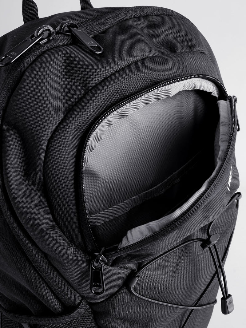 The North Face black Rodey backpack with laptop sleeve - British product