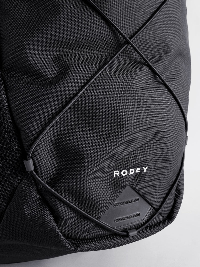 The North Face black Rodey backpack with laptop sleeve - British product