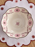 Nina Campbell pink primrose pasta bowls set of 4 - British product