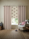 Emily Bond Swiss Red Hawthorn made to measure curtains (British brand)