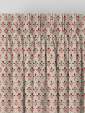 Emily Bond Swiss Red Hawthorn made to measure curtains (British brand)