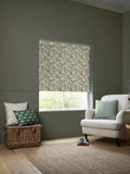 Emily Bond roller blind in Green Crocus made to measure - British product