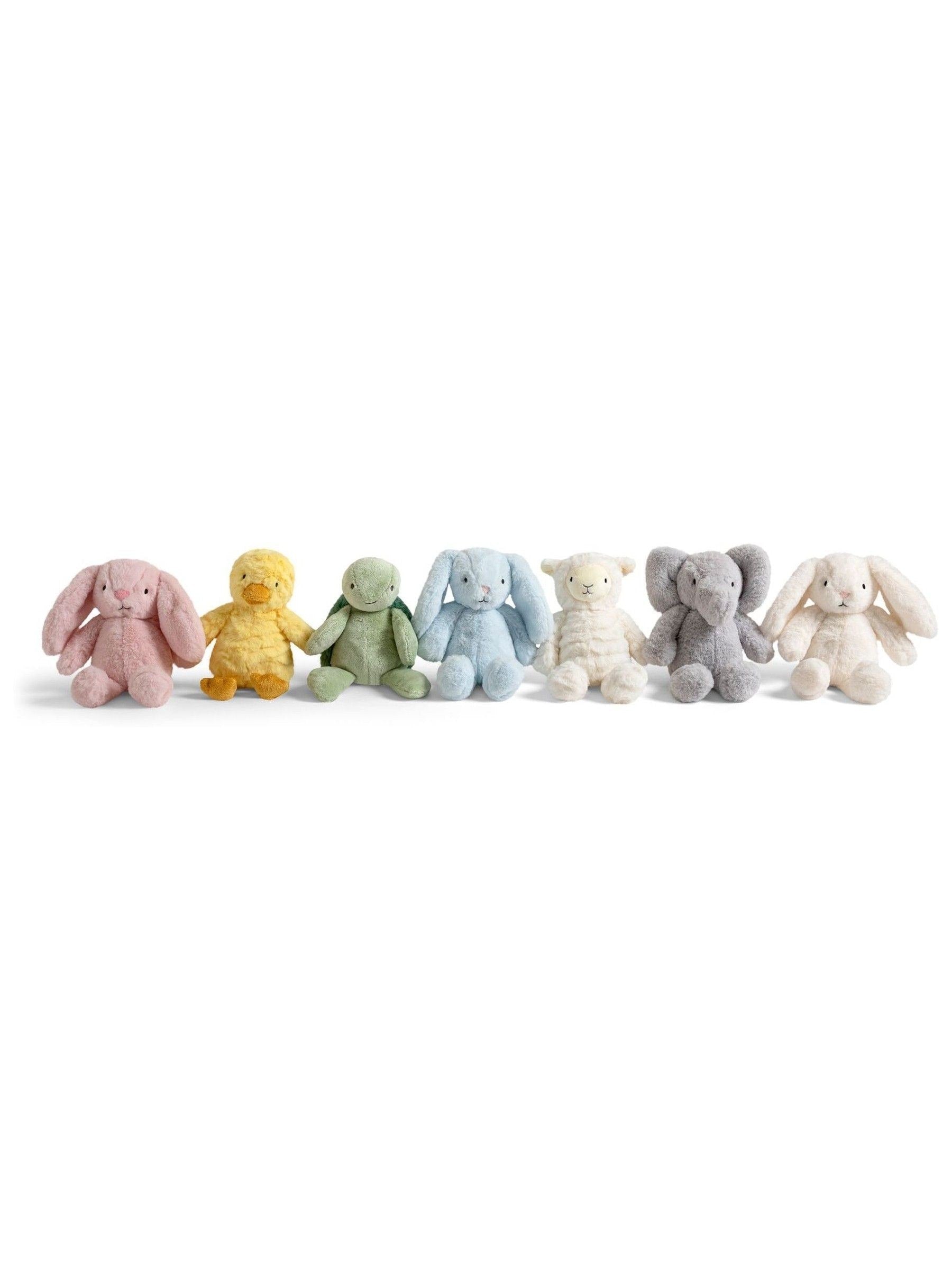 JoJo Maman Bébé Benny Blue Bunny soft toy 20cm, UK version