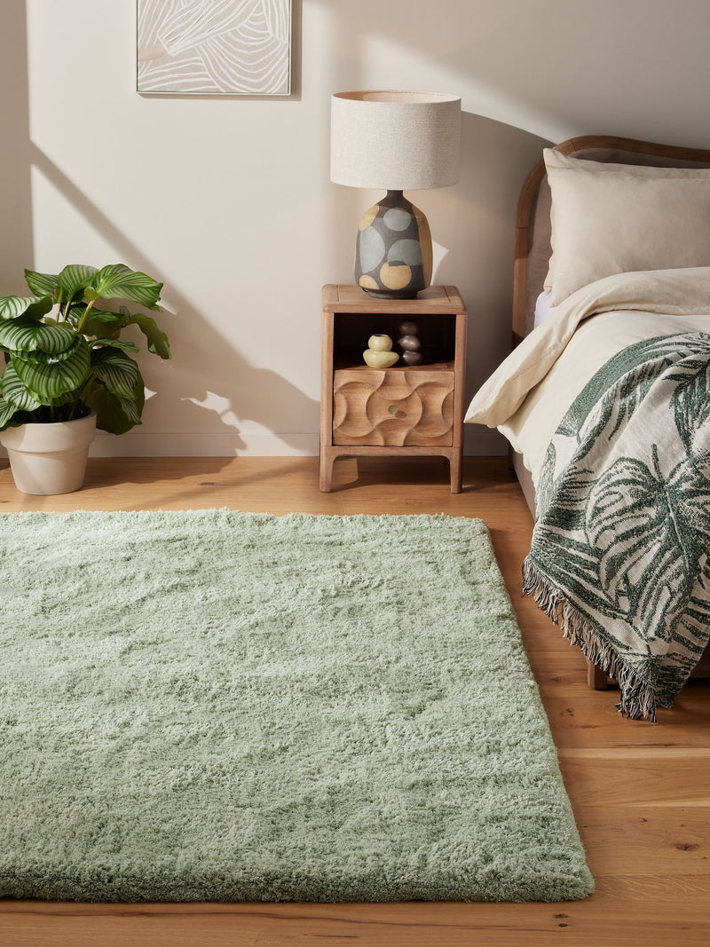 Sage Green Super Softy Rug