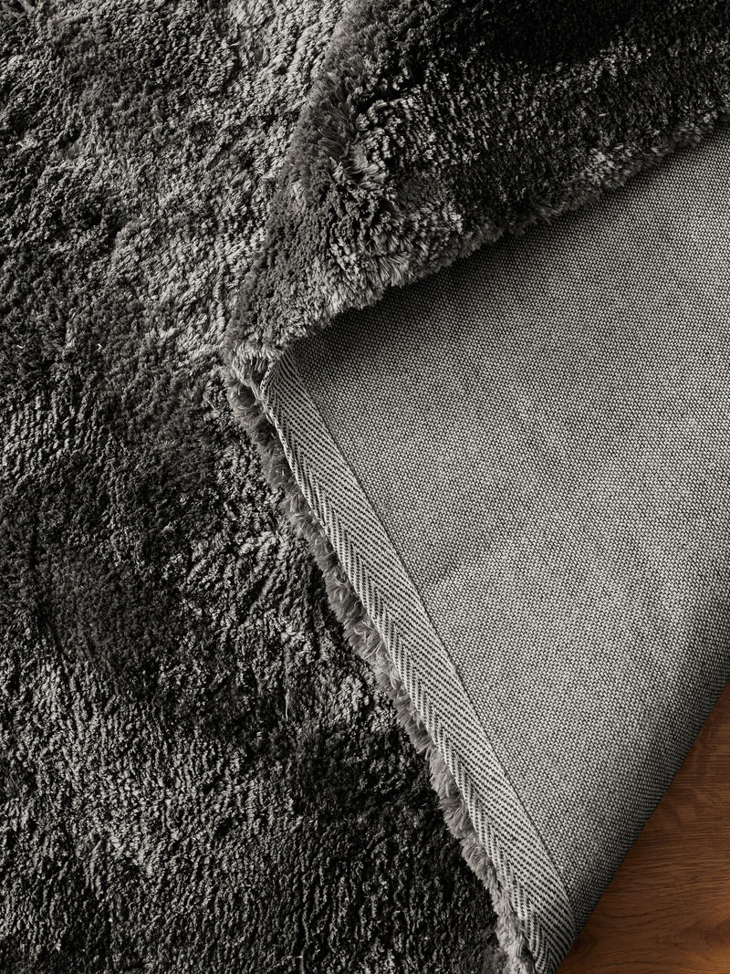 Grey Super Softy rug (British brand)