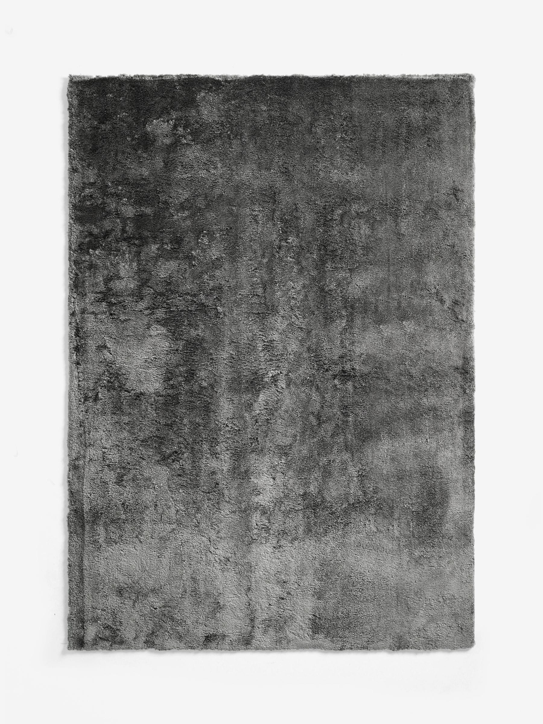 Grey Super Softy rug (British brand)