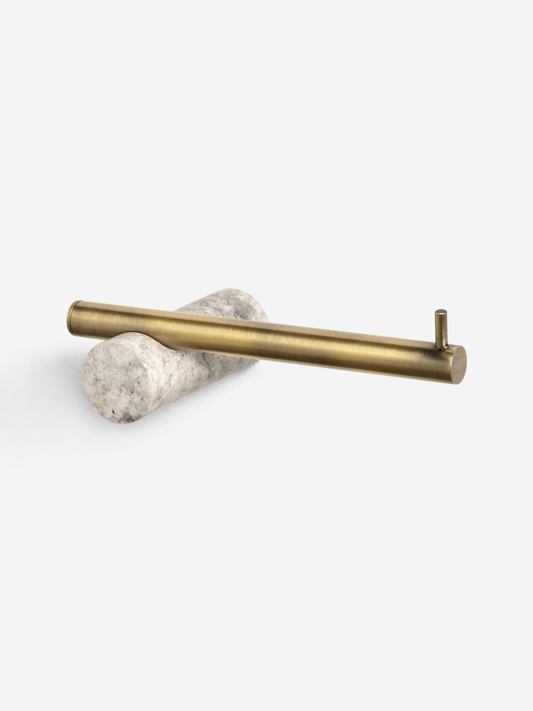 N. Premium gold marble toilet roll holder - British product