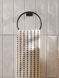 Moderna chrome towel rail ring - British product