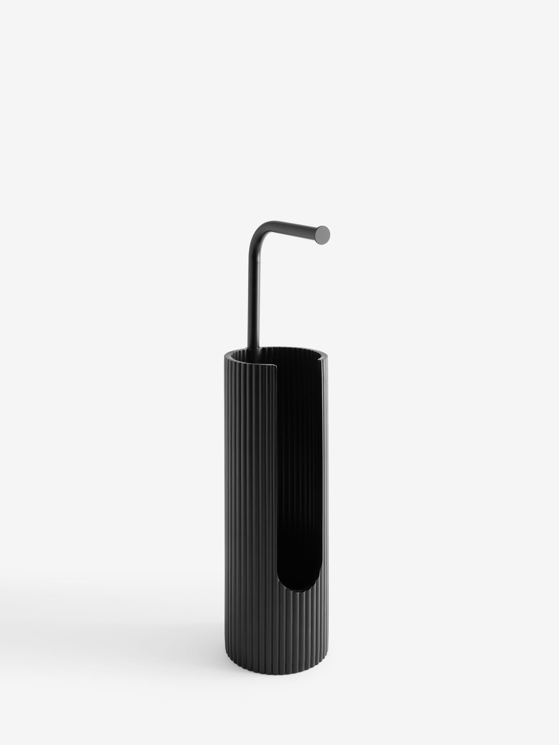 Natural Rib Toilet Roll Holder, imported from the UK