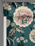 Cath Kidston roller blind Teal Blue Strawberry Gardens - British product