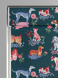 Cath Kidston Roman Blind Teal Blue Puppy Fields, imported from the UK