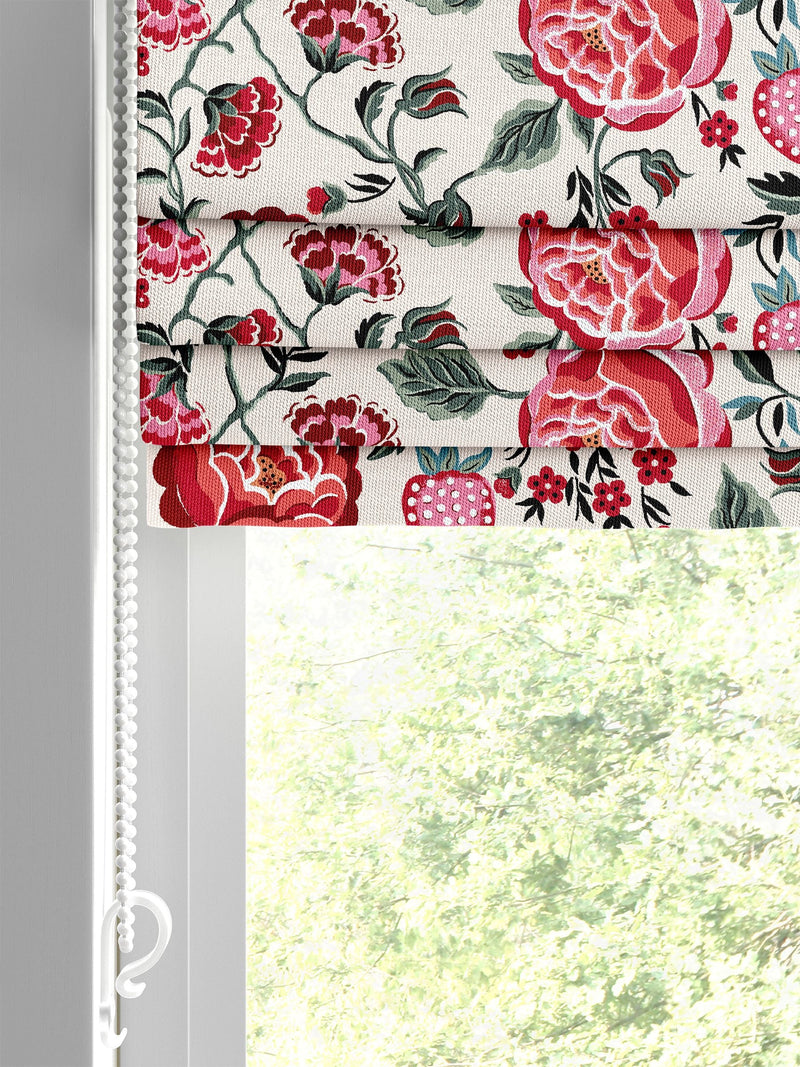 Cath Kidston roman blind strawberry gardens pattern, imported from the UK