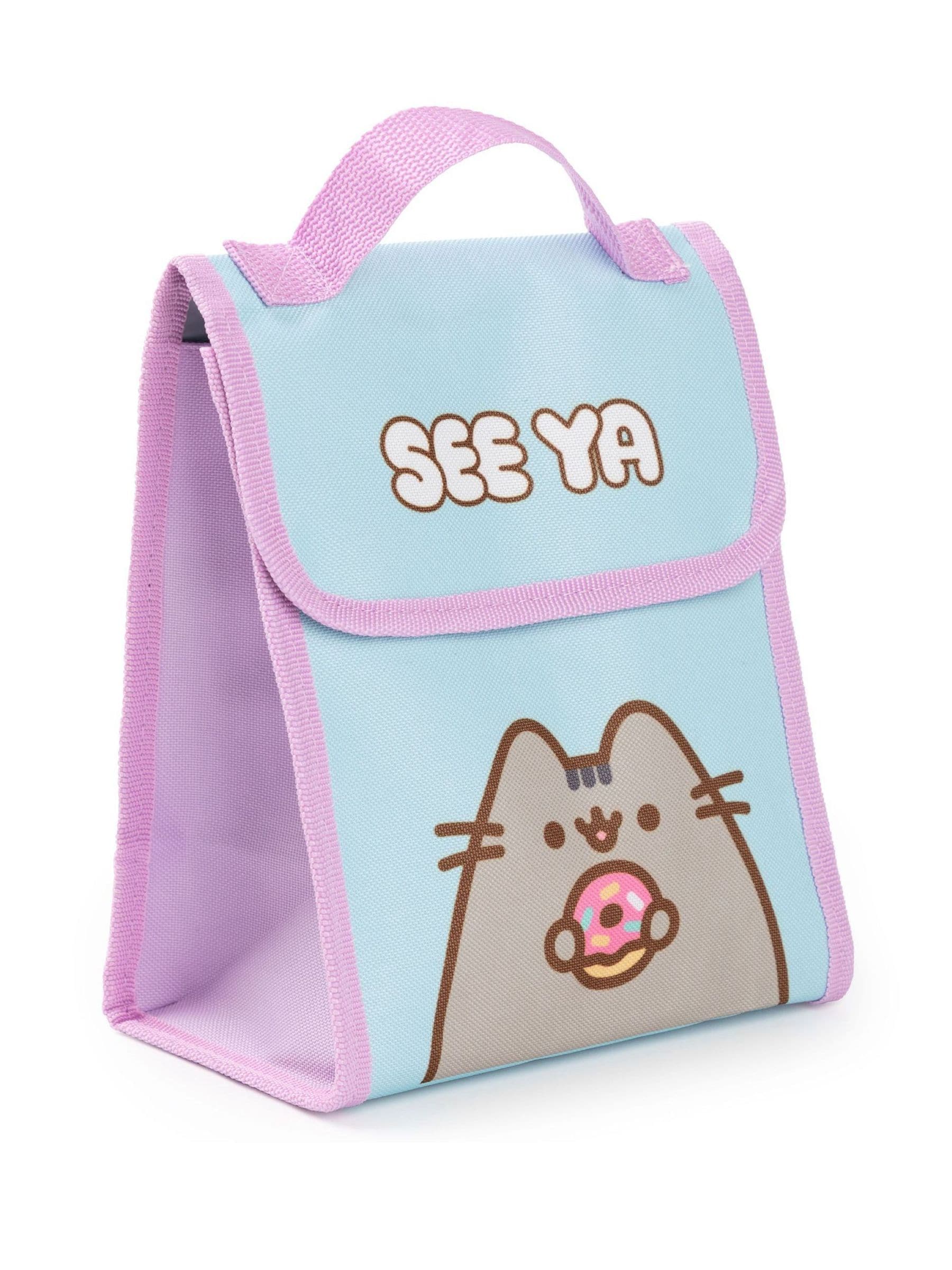 Vanilla Underground purple Pusheen backpack set 4 piece, UK version