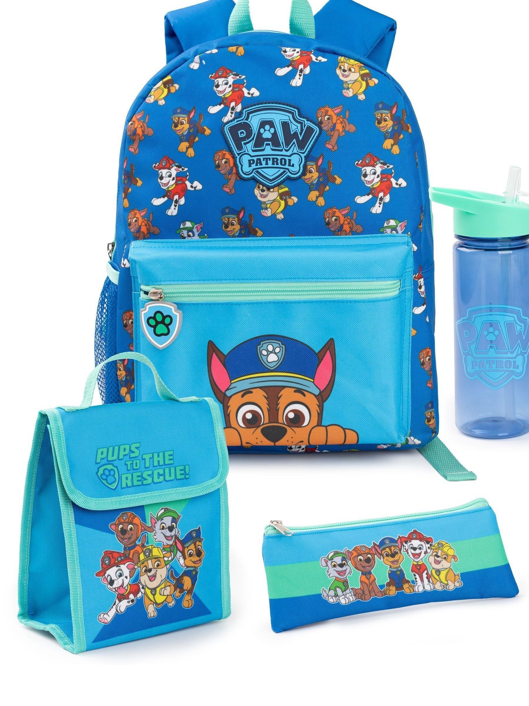 Vanilla Underground Paw Patrol 4 piece backpack set, UK version