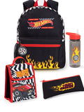 Vanilla Underground Hot Wheels backpack set 4 piece (British brand)