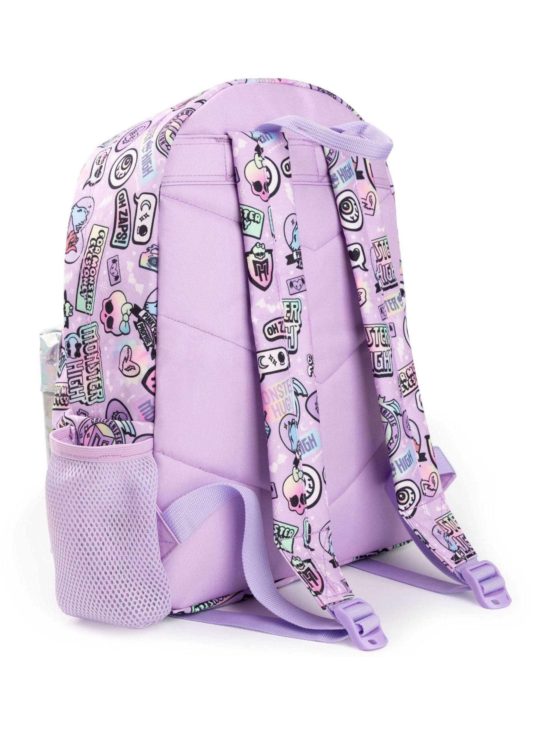 Vanilla Underground purple Monster High backpack - British product