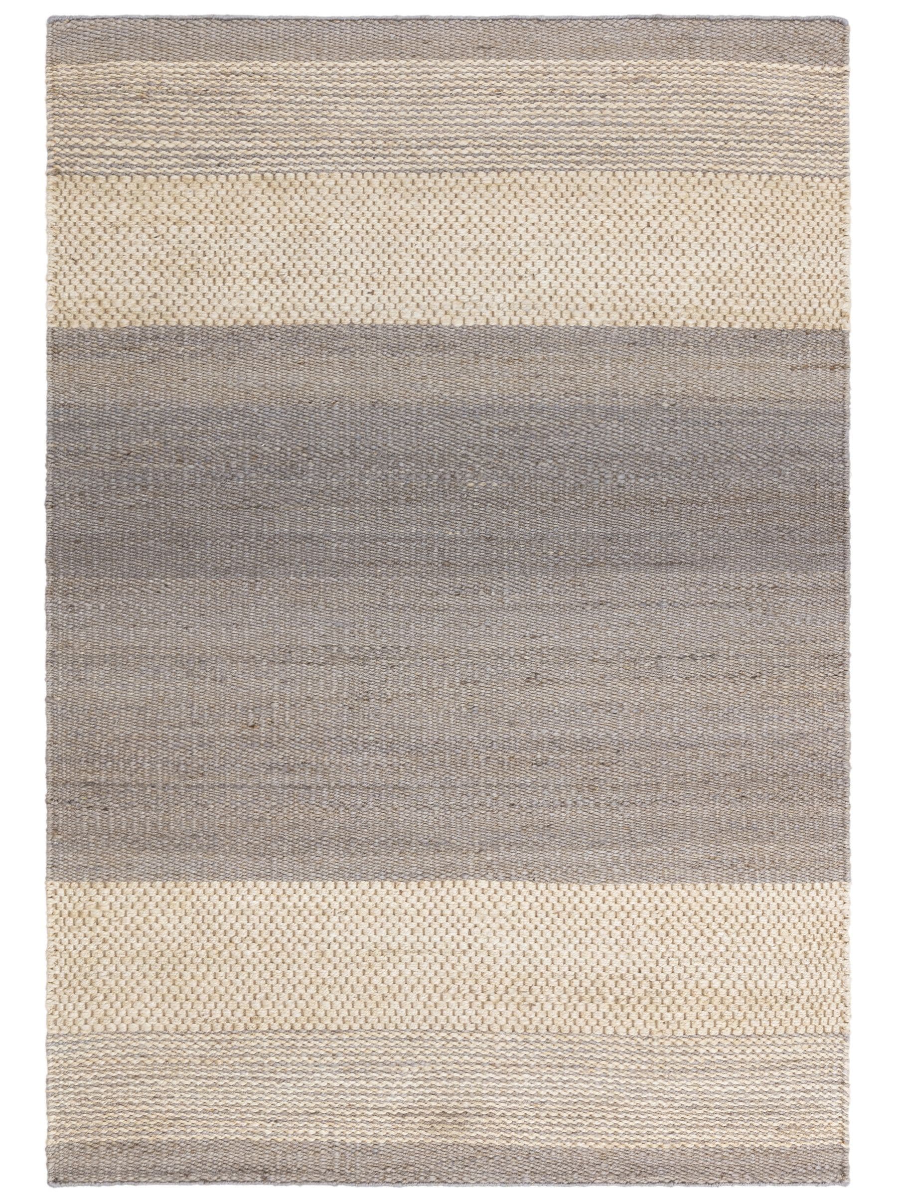 Asiatic Rugs grey and natural jute rug (British brand)