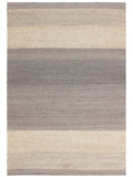 Asiatic Rugs grey and natural jute rug (British brand)