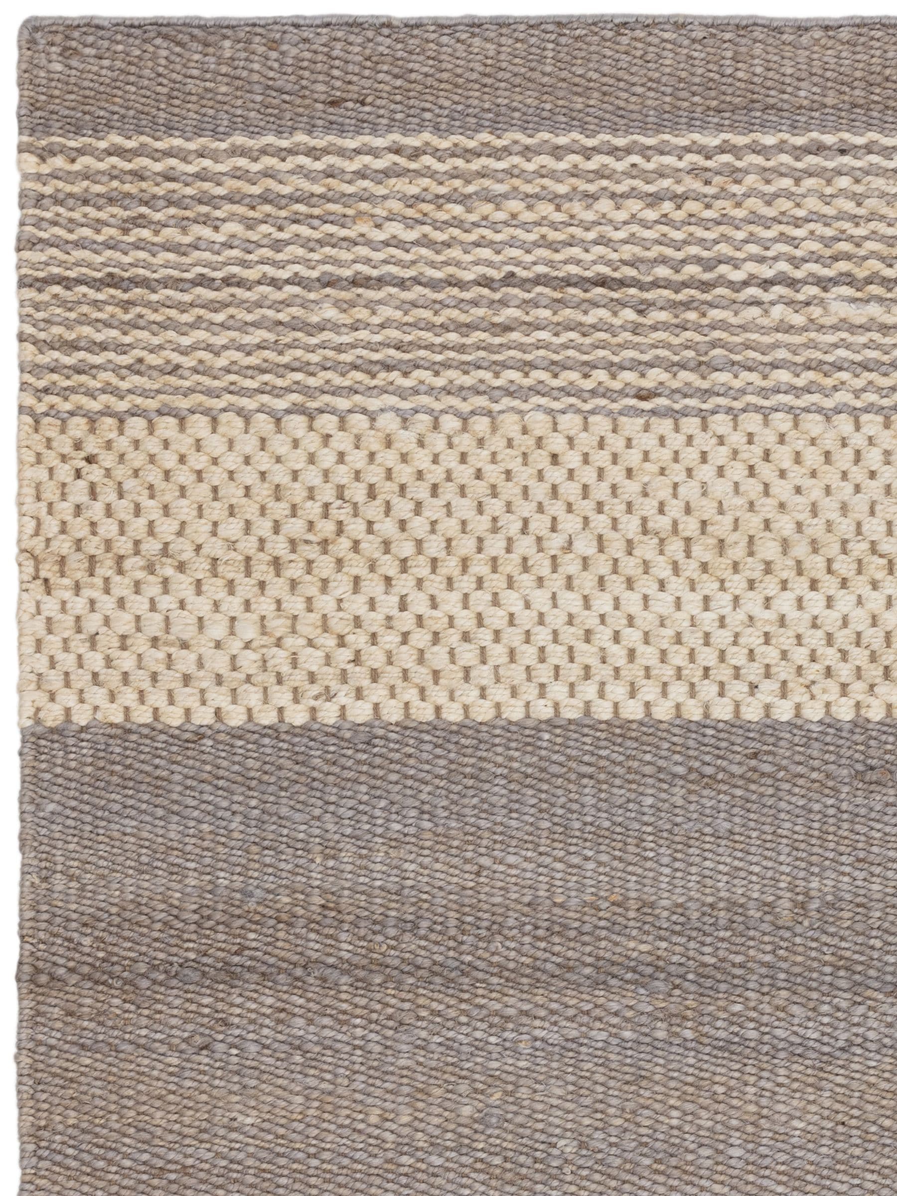 Asiatic Rugs grey and natural jute rug (British brand)
